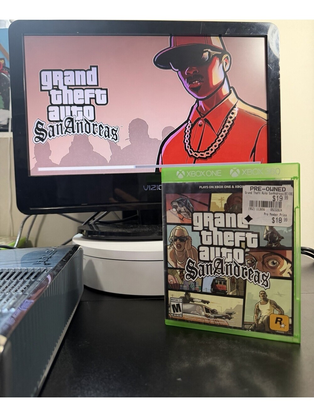 Grand Theft Auto: San Andreas -  (Xbox 360 Xbox One, 2015) TESTED